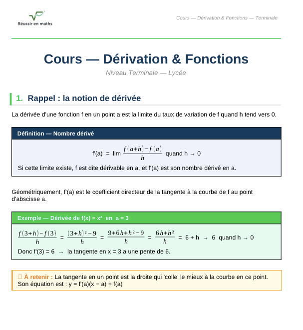 MathBoost™ – De la difficulté à la réussite (Collège & Lycée)